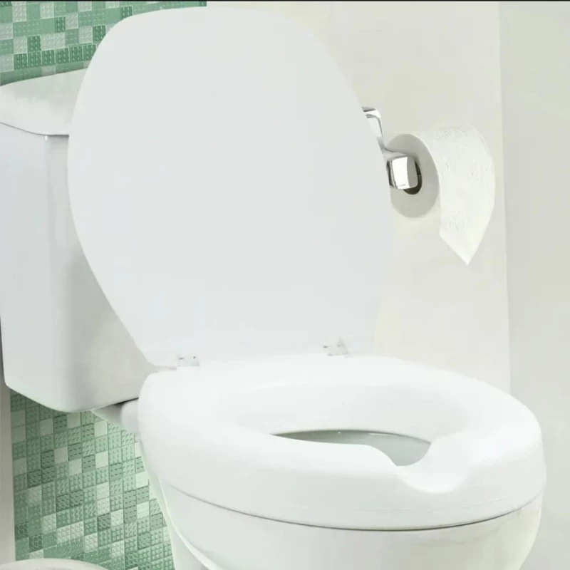 Assento Sanitário Oval Elevado Soft 7,5cm