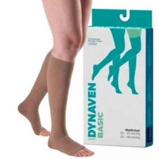 MEIA SIGVARIS 3/4 BASIC DYNAVEN - 20-30mmHg