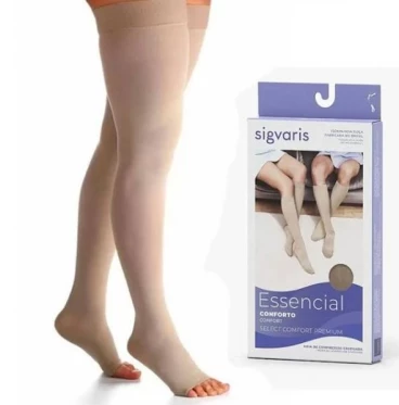 Imagem MEIA 20/30 AD MEIA COXA SELECT COMFOT PREMIUM - SIGVARIS