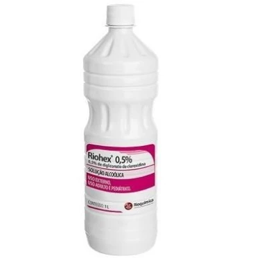 Imagem CLOREXIDINA ALCOOLICA RIOHEX 0,5% 1LT - RIOQUIMICA