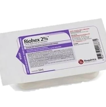 Imagem ESCOVA PARA LIMPEZA = COM CLOREXIDINA 2% RIOHEX SCRUB - RIOQUÍMICA