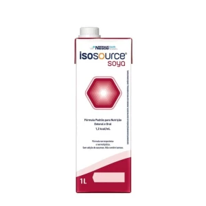 Isosource Soya 1000ml - Nestlé - Sabor Baunilha