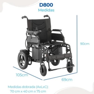 Cadeira de Rodas Motorizada D800